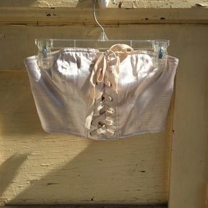 silence+noise (Urban Outfitters) Baby Pink Bandeau